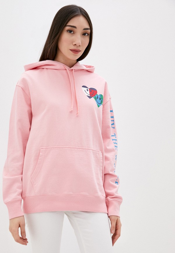 

Худи Tommy Jeans, Розовый, LUV THE WORLD