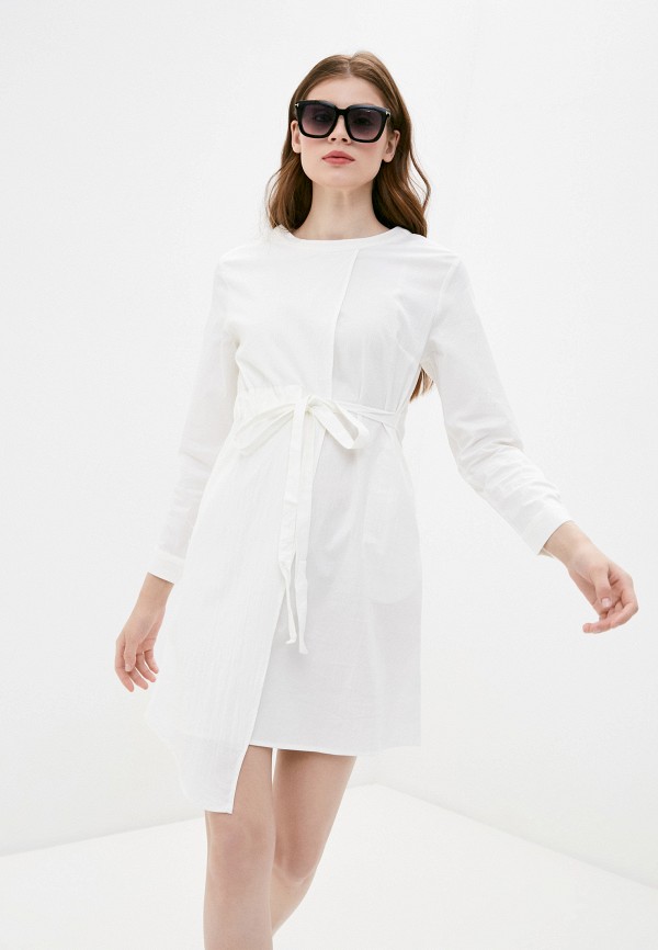 Платье B.Style белого цвета