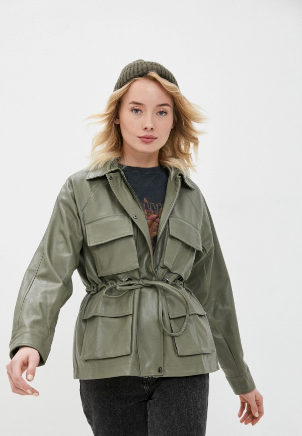 

Куртка кожаная B.Style, Хаки, B.Style RTLAAB595301
