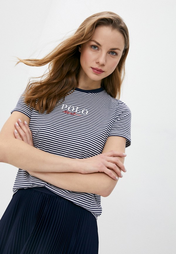 

Футболка Polo Ralph Lauren, Синий, Polo Ralph Lauren RTLAAB605001