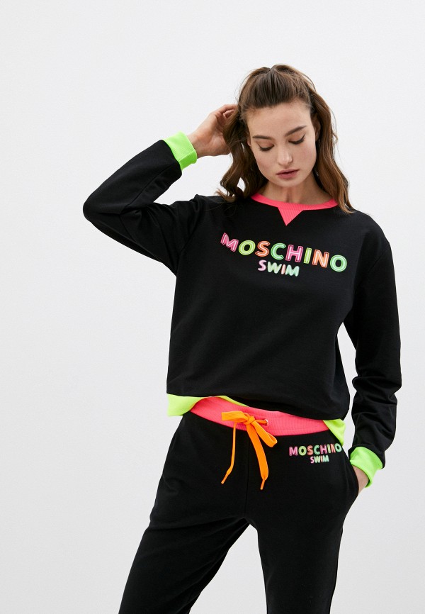 

Свитшот Moschino Swim, Черный