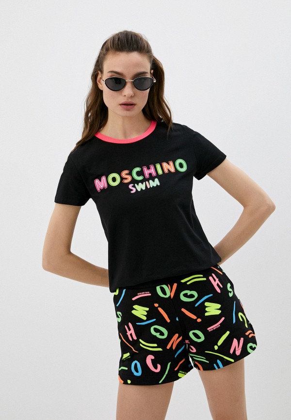 

Футболка Moschino Swim, Черный
