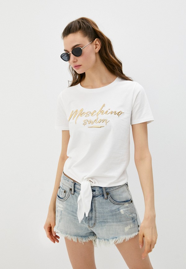 

Футболка Moschino Swim, Белый
