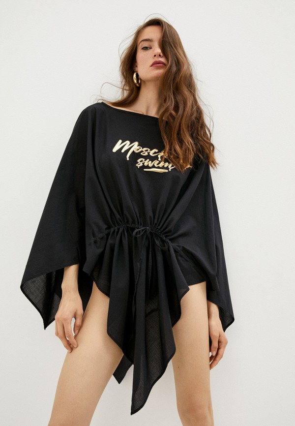 

Туника пляжная Moschino Swim, Черный