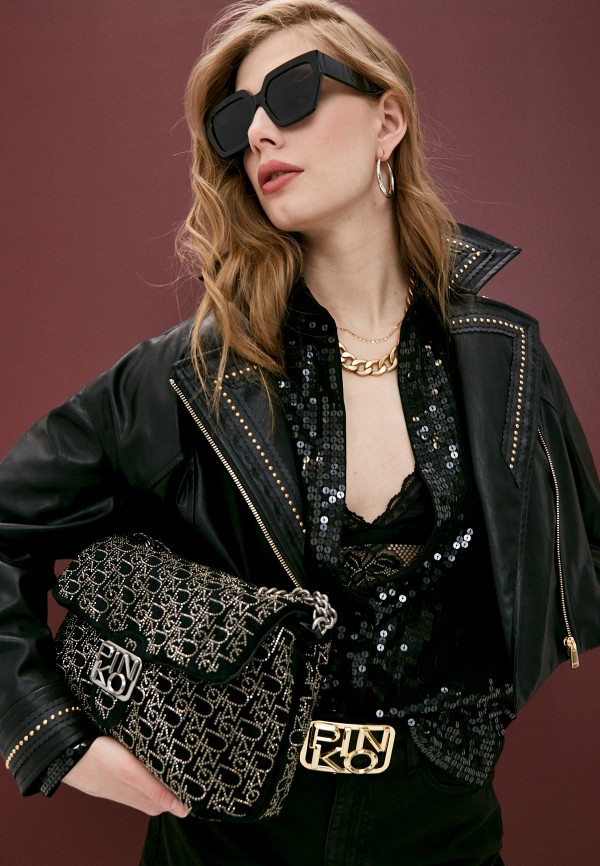 фото Куртка кожаная pinko