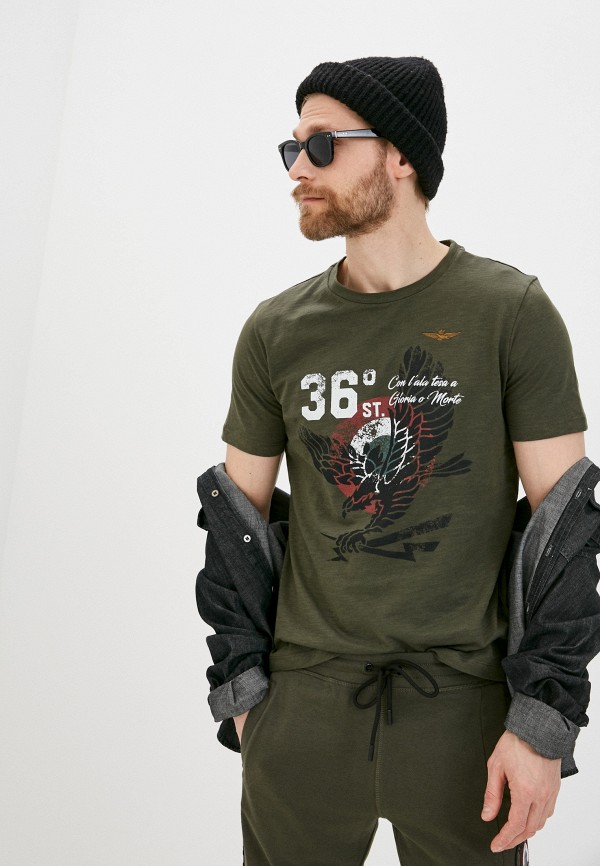 

Футболка Aeronautica Militare, Хаки