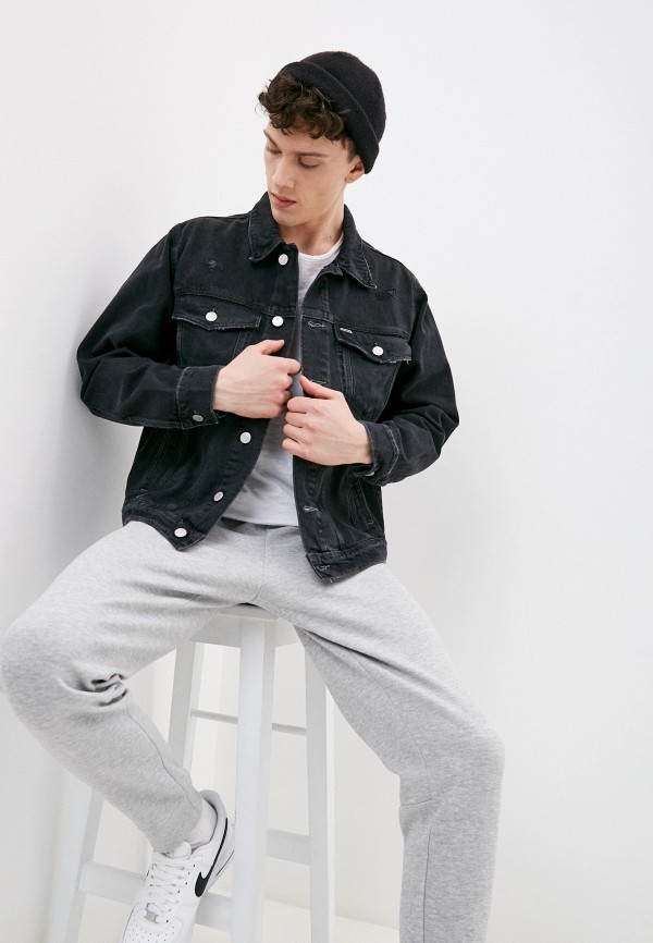 

Куртка джинсовая Tommy Jeans, Черный, Oversize