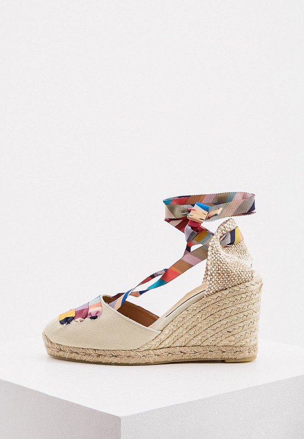 

Босоножки Castaner, Разноцветный, Castañer x Paul Smith