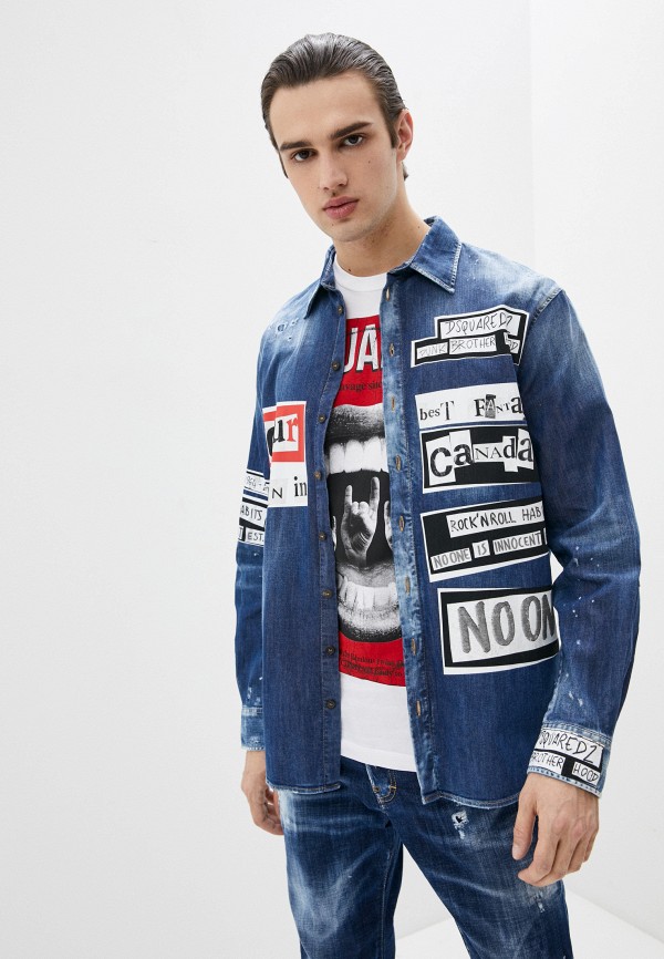 фото Рубашка джинсовая dsquared2