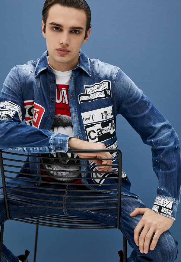фото Рубашка джинсовая dsquared2