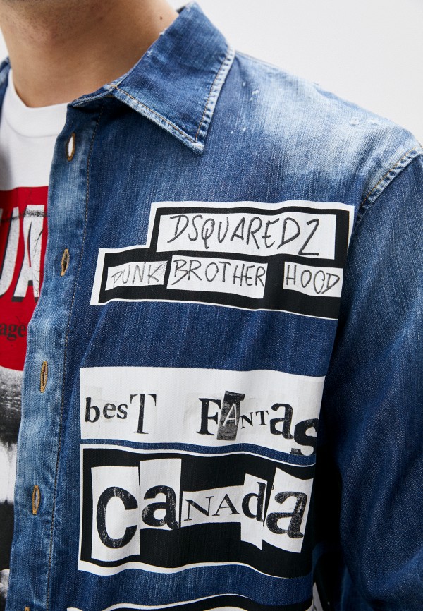 фото Рубашка джинсовая dsquared2