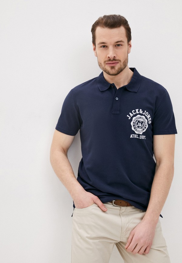 

Поло Jack & Jones, Синий, Jack & Jones RTLAAB737601