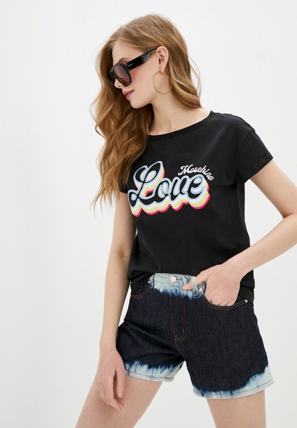 

Футболка Love Moschino, Черный