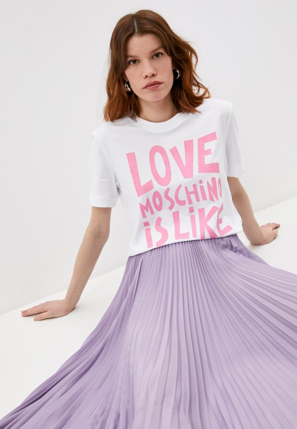 

Футболка Love Moschino, Белый