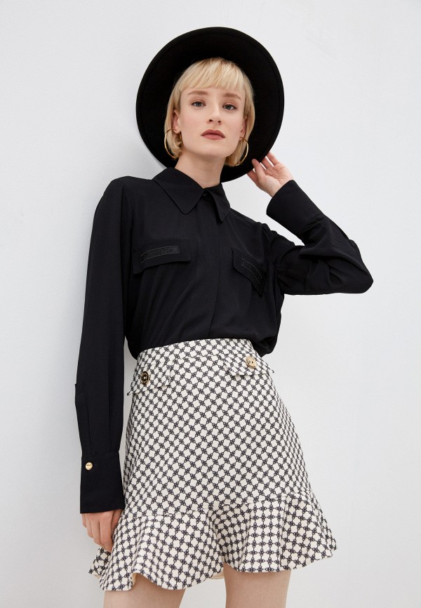 

Блуза Elisabetta Franchi, Черный