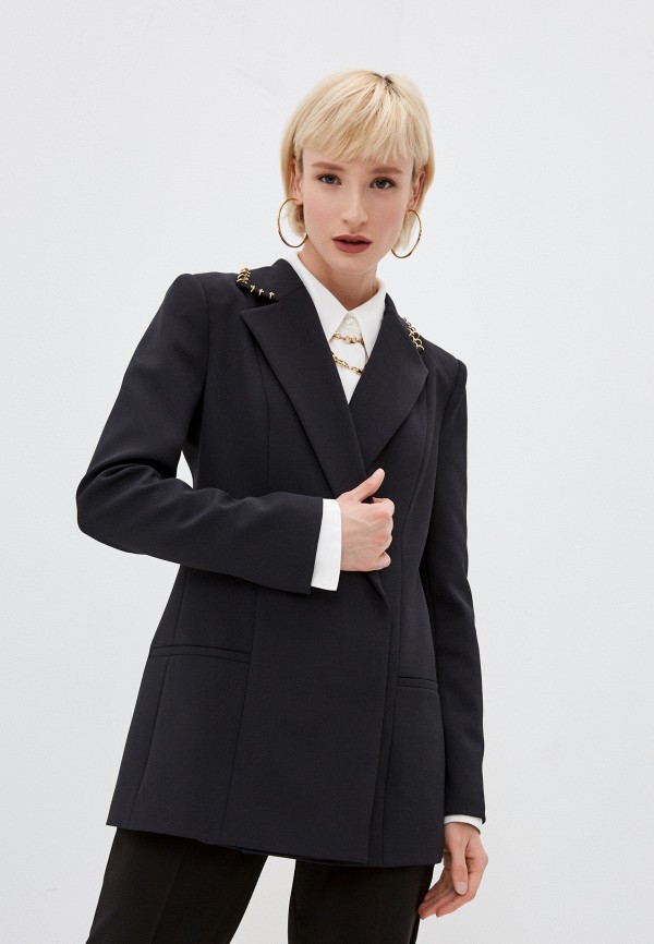 

Пиджак Elisabetta Franchi, Черный, Elisabetta Franchi RTLAAB807001