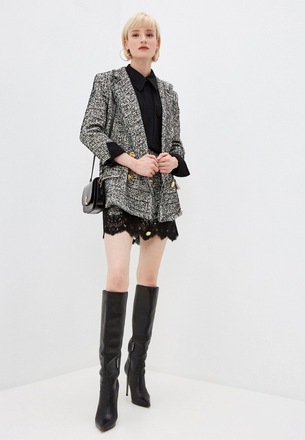 

Жакет Elisabetta Franchi, Серый, Elisabetta Franchi RTLAAB807401