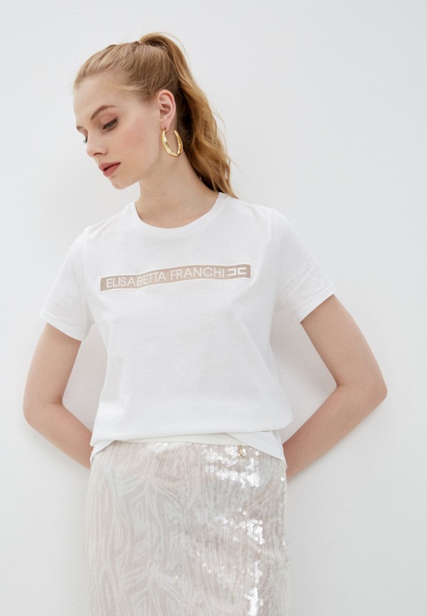 

Футболка Elisabetta Franchi, Белый