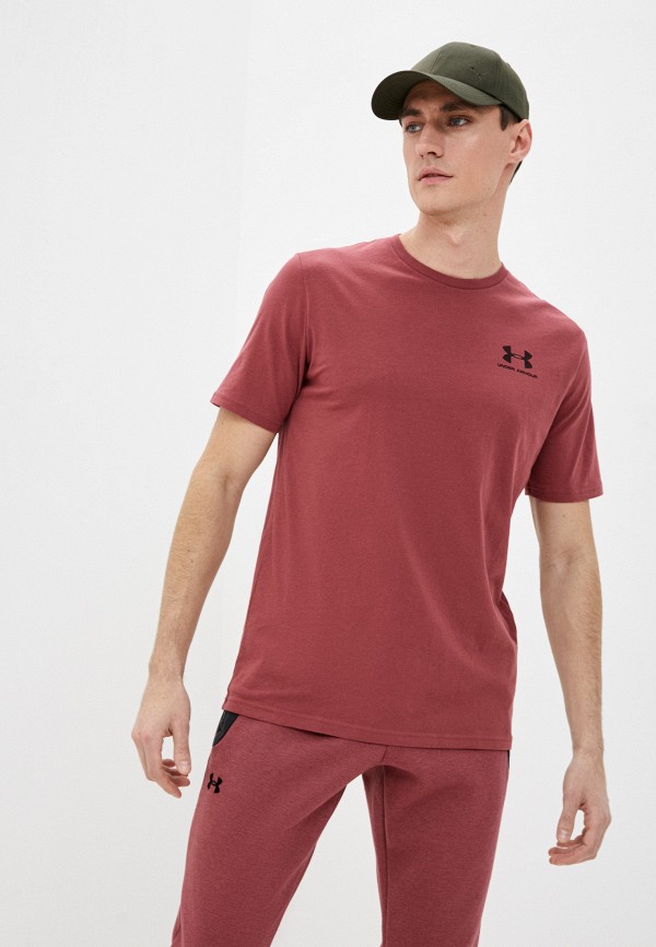 

Футболка спортивная Under Armour, Бордовый, UA SPORTSTYLE LC SS