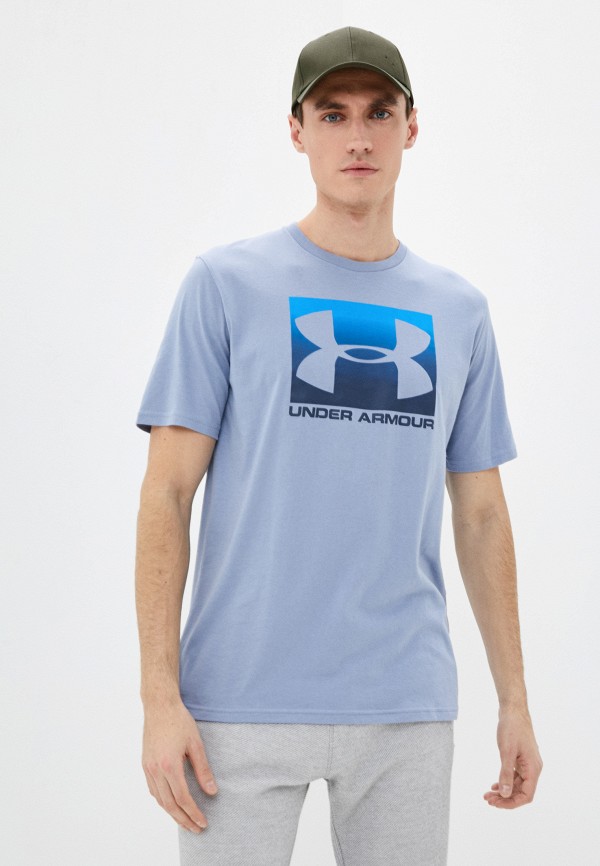 

Футболка спортивная Under Armour, Голубой, UA BOXED SPORTSTYLE SS