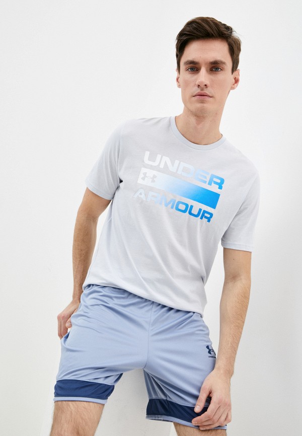 

Футболка спортивная Under Armour, Серый, UA TEAM ISSUE WORDMARK SS