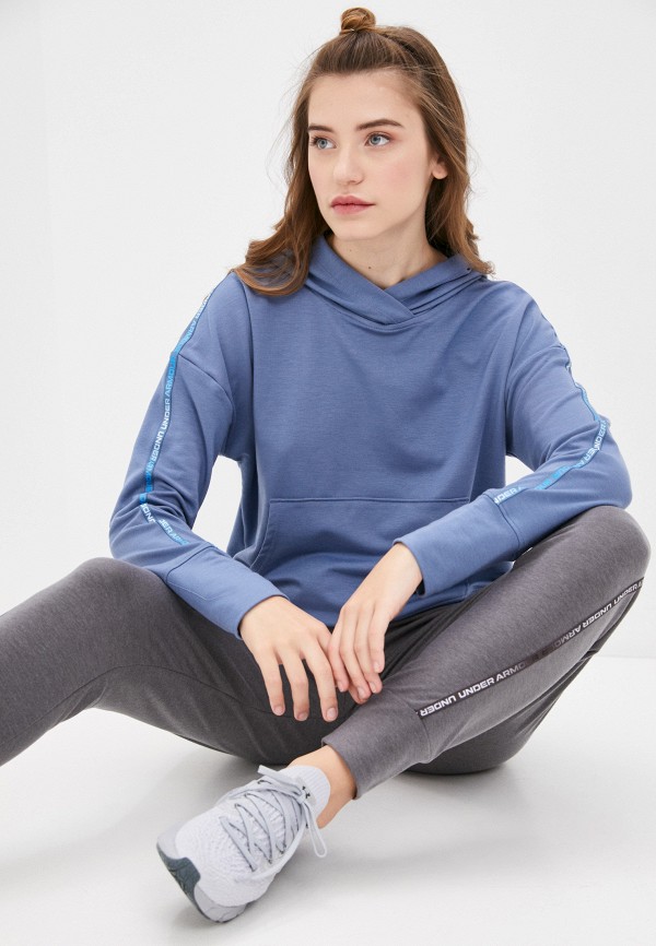 

Худи Under Armour, Синий, UA Rival Terry Taped Hoodie