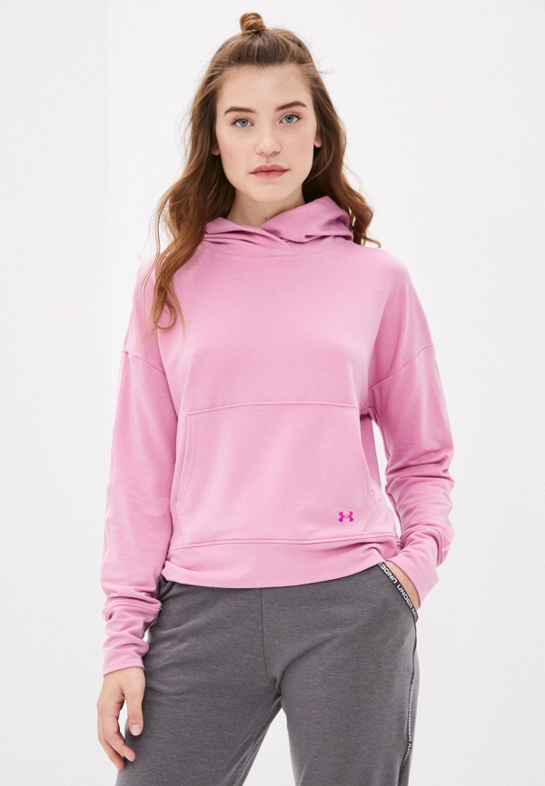

Худи Under Armour, Розовый, UA Rival Terry Taped Hoodie