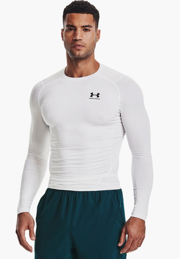 

Лонгслив компрессионный Under Armour, Белый, UA HG Armour Comp LS