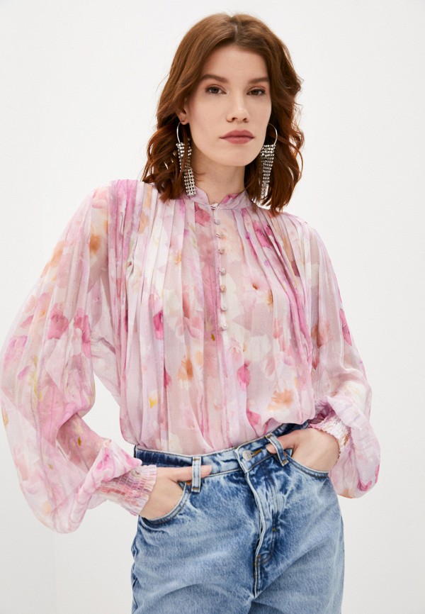 

Блуза The Kooples, Розовый, The Kooples RTLAAB883701