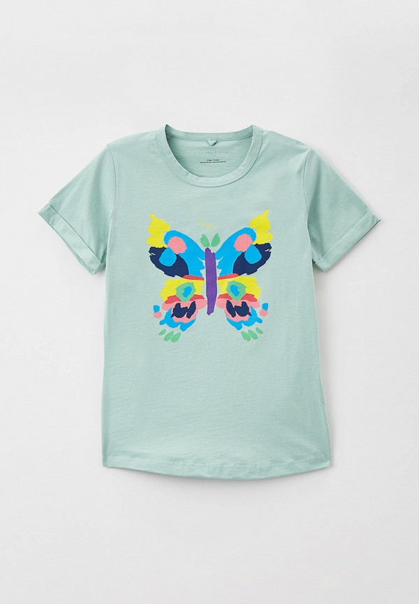 

Футболка Stella McCartney Kids, Зеленый