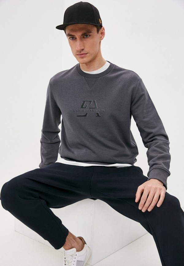 

Свитшот Emporio Armani, Серый