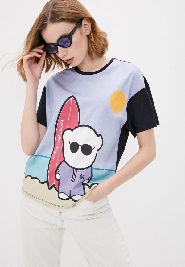 

Футболка Emporio Armani, Разноцветный, MANGA BEAR