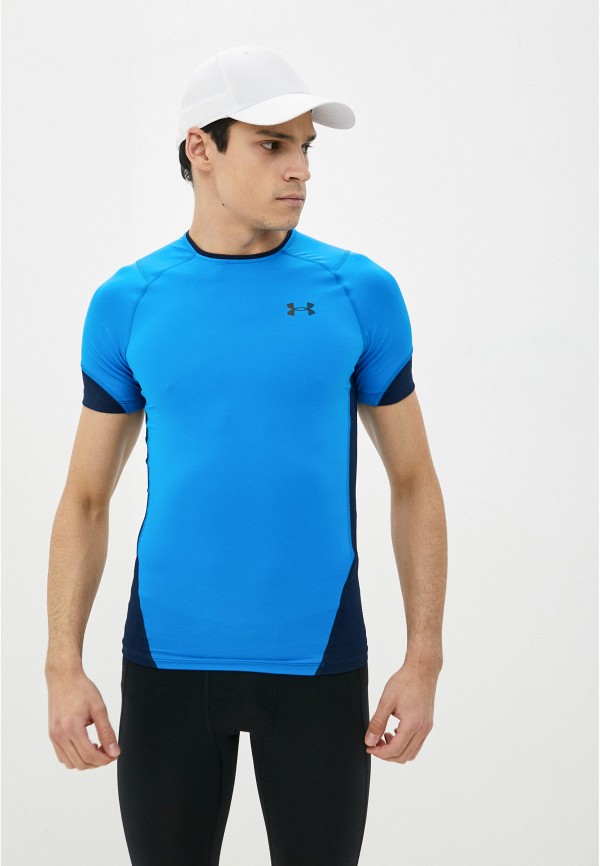 

Футболка спортивная Under Armour, Синий, UA HG Rush 2.0 Comp SS