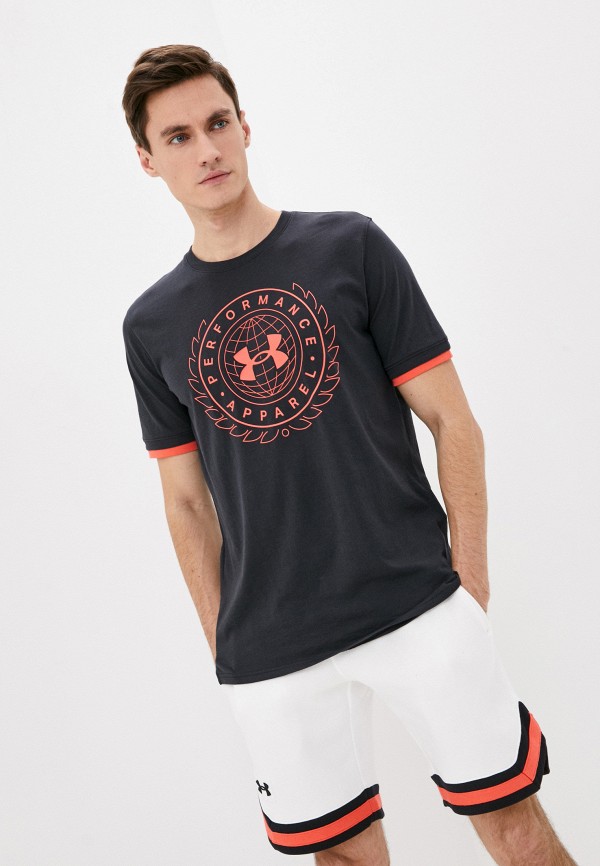 

Футболка Under Armour, Черный, UA CREST SS