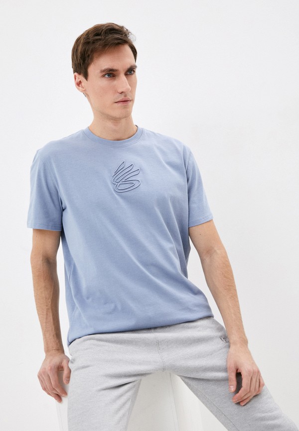 

Футболка Under Armour, Голубой, CURRY EMBROIDERED UNDRTD TEE