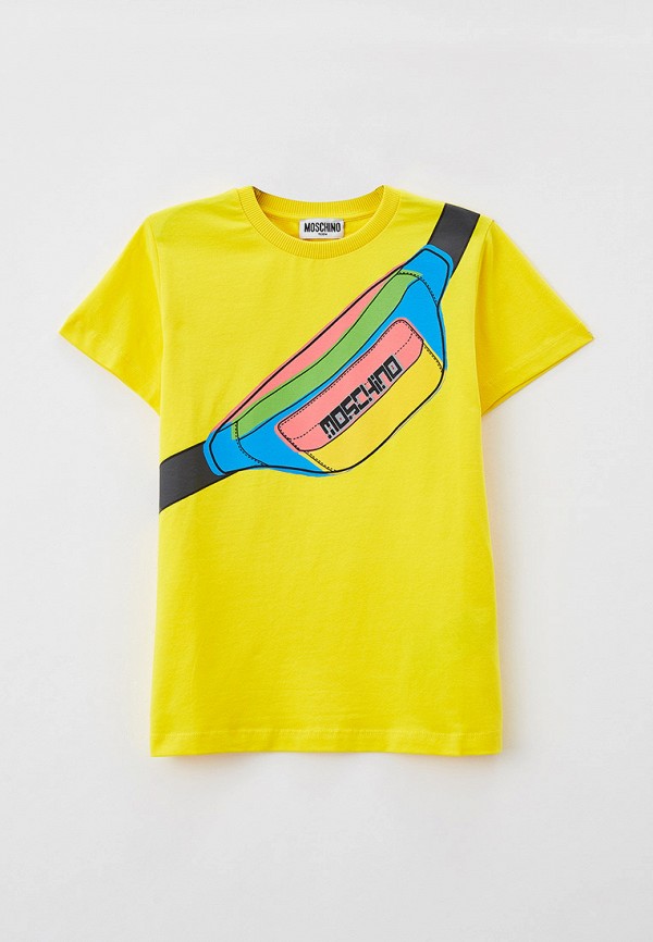 

Футболка Moschino Kid, Желтый