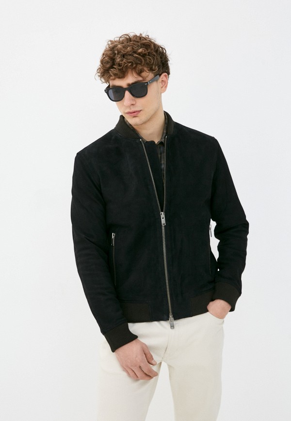 

Куртка кожаная Selected Homme, Черный, Selected Homme RTLAAB995502