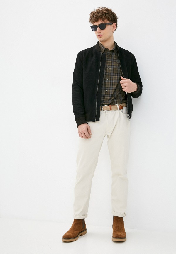 фото Куртка кожаная selected homme