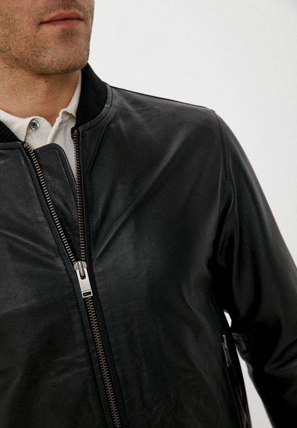 

Куртка кожаная Selected Homme, Черный, Selected Homme RTLAAB995803