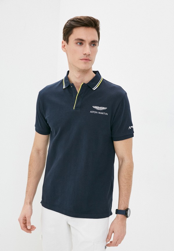 

Поло Aston Martin Racing by Hackett, Синий