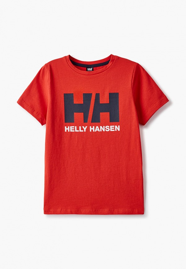 

Футболка Helly Hansen, Красный, JR HH LOGO T-SHIRT