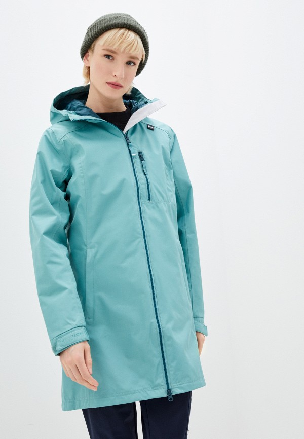 

Плащ Helly Hansen, Бирюзовый, W LONG BELFAST JACKET