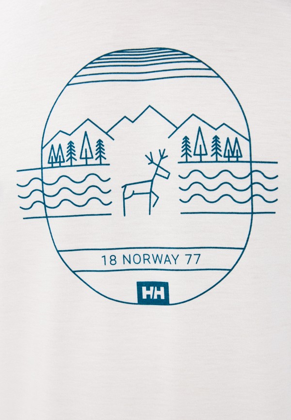 

Футболка Helly Hansen, Белый, SKOG GRAPHIC T-SHIRT