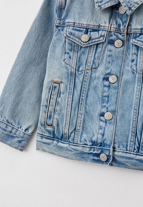 Куртка для девочки джинсовая Gap 590582 Фото 3