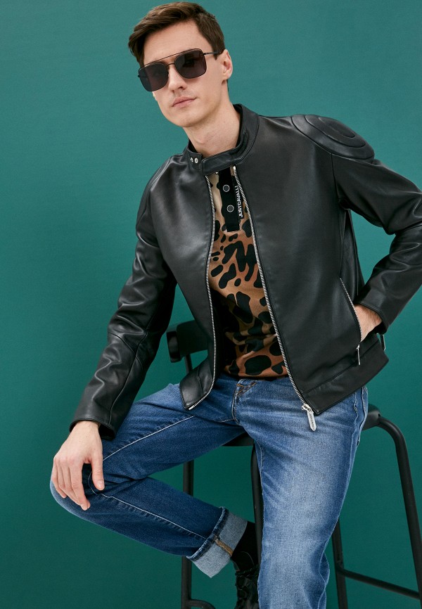 фото Куртка кожаная just cavalli