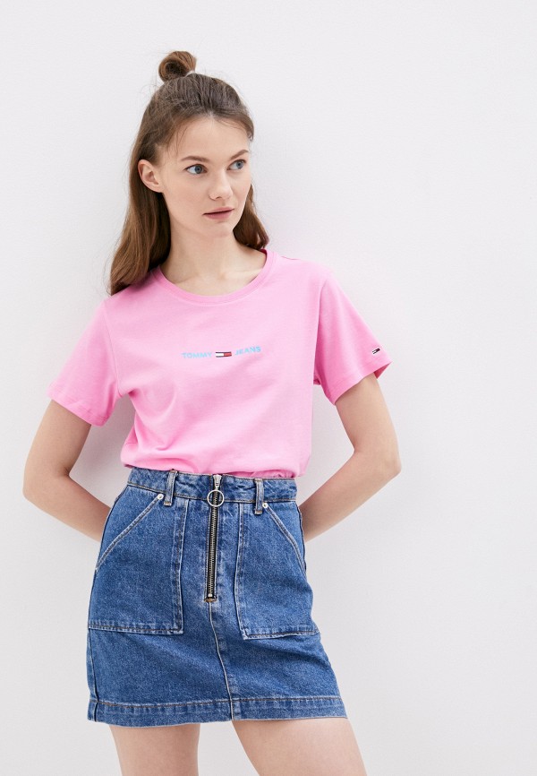 

Футболка Tommy Jeans, Розовый