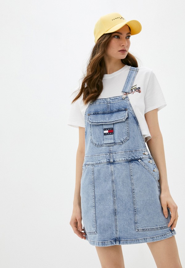 

Платье джинсовое Tommy Jeans, Голубой