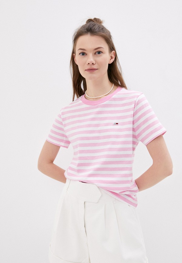 

Футболка Tommy Jeans, Розовый