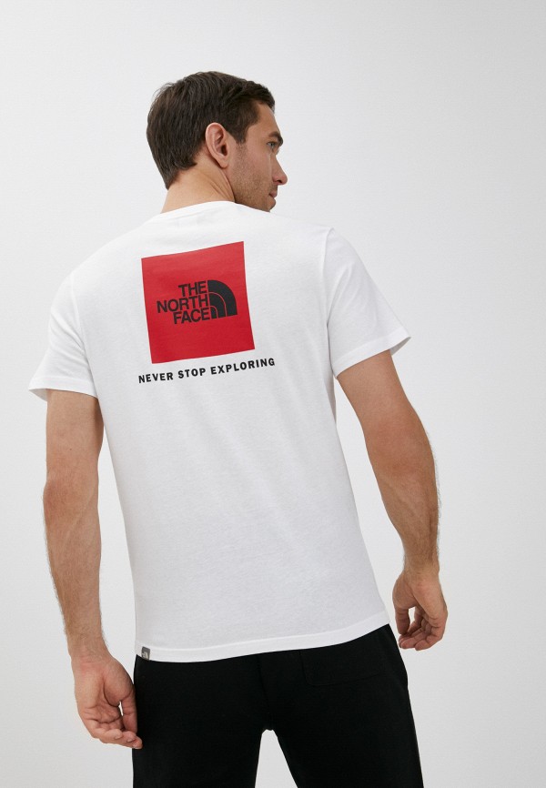 

Футболка The North Face, Белый, M S/S RED BOX TEE