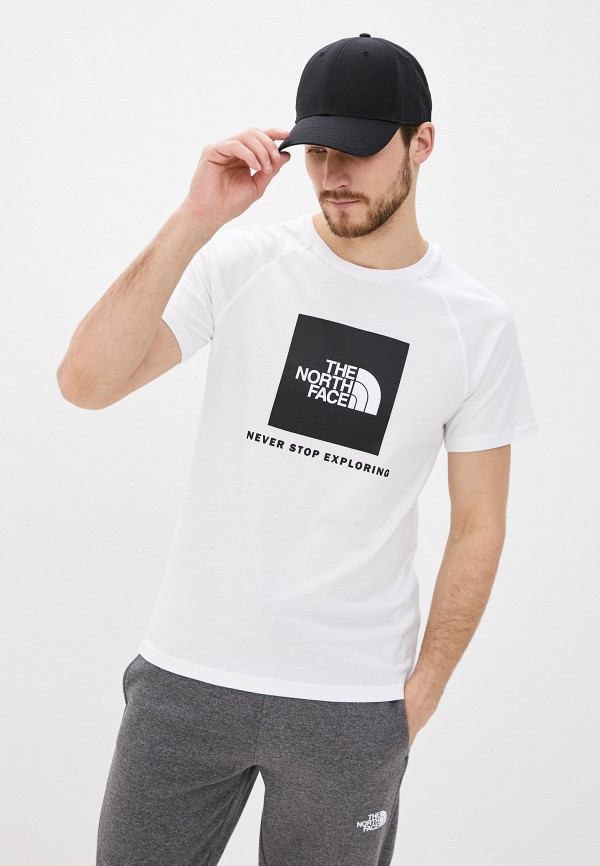 

Футболка The North Face, Белый, M S/S RAG RED BOX TEE